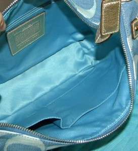 COACH PENELOPE SHANTUNG HOBO & WALLET Signature Shoulder Bag 13291 