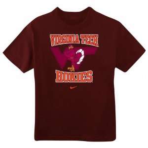  Virginia Tech Hokies Nike Youth Mascot T Shirt