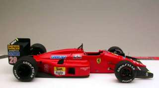 Decal 120 Ferrari F187/88C Agip Berger Sponsor Fujimi  