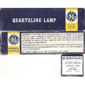   Quartzline Lamp, Airport Lighting, Q45T1OP   6.6A, Med. Pref. 45W, 10T