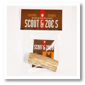    Scout & Zoes 5481 Medium Natural Antler Dog Chew: Pet Supplies