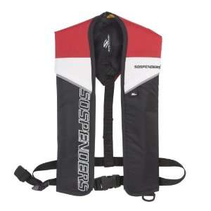  Stearns Suspenders Manual Inflatable Life Jacket: Sports 