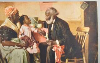   Roseland 1899 Doctor Vintage Print African American Doctor & Child