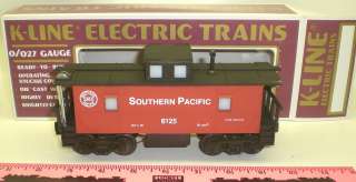 New K Line 6125 Southern Pacific caboose  