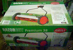 Brill Razor Cut Premium 38 Reel Mower NEW  
