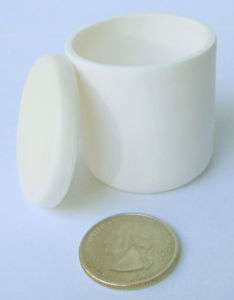 Alumina Ceramic Cylinder Crucible Sample Holder  
