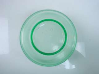 Vtg Lot 2 Marked 8+ 9 Uranium Depression Glass Mixing Bowls Glow 