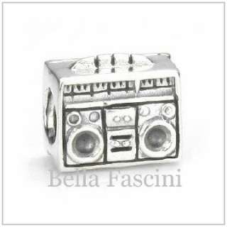 Bella Fascini CLASSIC RADIO Sterling Silver Charm for European 