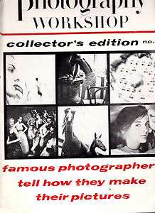 Photography Workshop #1 (1950) Collectors Edition Magazine  