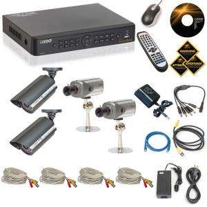 SEE Advanced Series 4 Channel 500 GB Hard Drive Surveillance System 