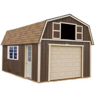Best Barns Tahoe 12 ft. x 20 ft. Wood Garage Kit without Floor tahoe 