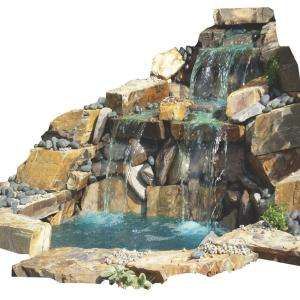 Ultimate Pond Products Pond and Waterfall in a Box Free Form Waterfall 