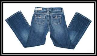 Gap ~ Girls Straight Leg Denim Blue Jeans Pants ~ Size 7 Reg NWT 