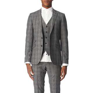 Nedvin Prince of Wales checked suit grey   TIGER OF SWEDEN   Suits 