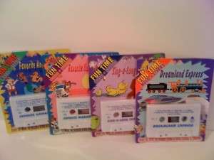 NEW 4 Fun Time Childrens Audio Cassette Tapes Free Ship  