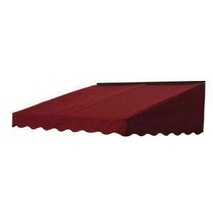   In. Fabric Door Canopy in Burgundy 27X8X84463103X 
