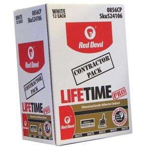Red Devil Pro 10.1 oz. Adhesive Sealants (12 Pack) 0856CP at The Home 