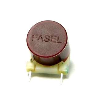 The red Fasel inductor is a precision wound toroidal that will give 