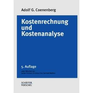   und Kostenanalyse  Adolf G. Coenenberg Bücher