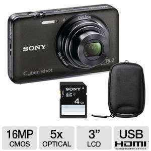 Sony DSC WX9 Cyber shot Digital Still Camera   Includes 4GB SD Card 