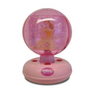Disney 8 in. Disney Princess Motion Lamp with Rotating Globe KK311745 