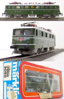 MARKLIN: 3050 Electric Locomotive 11414 6/6 SBB Bern   Scale H0 