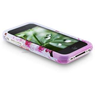 MYBAT PINK SPRING FLOWERS HARD CASE FOR iPHONE 3G 3GS  