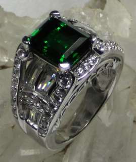 HSN Victoria Wieck Absolute Emerald Color Ring SZ 5  