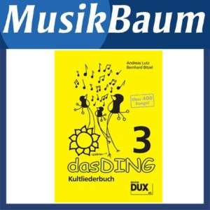 Das Ding Band 3 (gelb) Kultliederbuch *Musikbaum*  