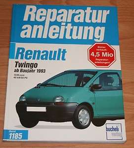 Renault Twingo Reparaturanleitung 1,2 40KW✿  
