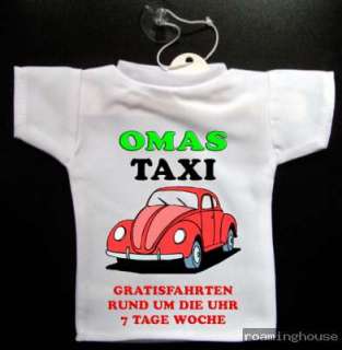 Minishirt Omas  Taxi  Neu  