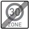 ORIGINAL Verkehrszeichen 40 ZONE mit RAL Gütezeichen 60 x 60 cm StVO 
