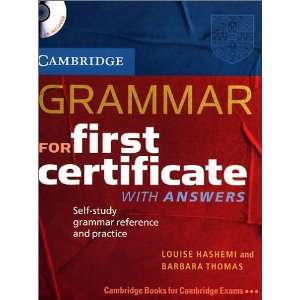 Cambridge Grammar for First Certificate Cambridge Grammar for First 