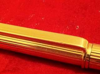 Must De Cartier Gold Plated Pen  