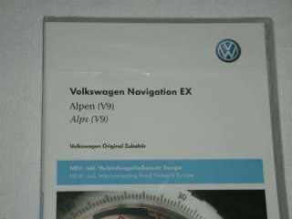 Navigation Software VW EX V9 VW RNS 300 Alpen Österreich Schweiz in 