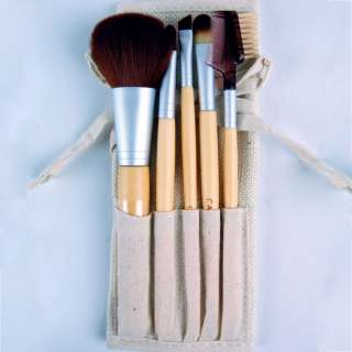 EcoTools Eco Tools Bamboo 6 Piece Eye Brush Set / New in Bag / Makeup 