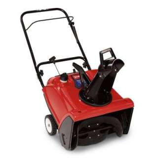   . Single Stage Electric Start Gas Snow Blower 38593 at The Home Depot