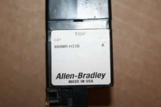Allen Bradley Selector Switch 800MR H33B & Key #18400  