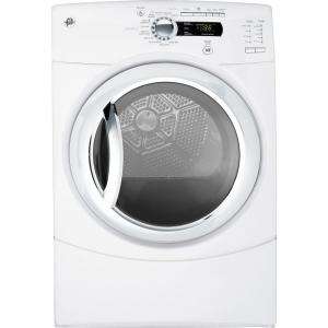 GE 7.5 cu. ft. Electric Steam Dryer in White GFDS350ELWW at The Home 