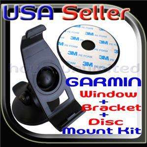 Garmin Nuvi 275T 200 205 260 w GPS disk+ Cradle + Mount  