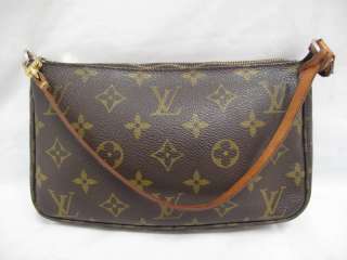 Louis Vuitton Brown Monogram Canvas Accessories Pochette Bag  