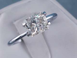 25 CT RADIANT CUT DIAMOND SOLITAIRE ENGAGEMENT RING  