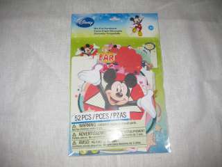 Disney Mickey Family Die Cut Cardstock 52pc #927 015586925975  