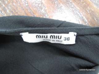 Miu Miu Multi Block Color Long Sleeve Dress 38  