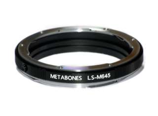 Metabones Mamiya 645 Lens to Leica S2 DSLR Adapter *New* S2 P / M645 