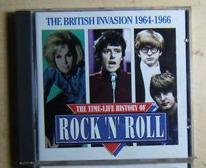 THE BRITISH INVASION 1964 1966 Rock n Roll History CD  
