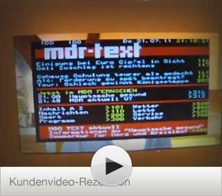 Odys Slim TV Riva digitaler Bilderrahmen mit DVB T Funktion (17,5 cm 