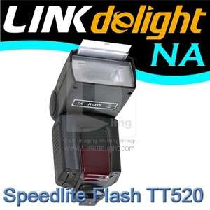 TT520 Speedlite Flash For Canon Nikon Sony Camera E4M  
