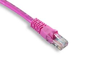 CAT 6 Network Cable. RJ45 Gigabit Patch Lead Pink 3m  
