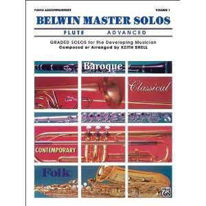  Alfred Publishing 00 EL03393 Belwin Master Solos, Volume 1 
